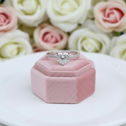 2.0ct Heart-cut Diamond Engagement Ring-Black Diamonds New York