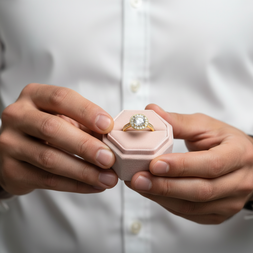 2.0ct Round Cut Diamond 14k Yellow Gold Overlay Engagement Ring-Black Diamonds New York