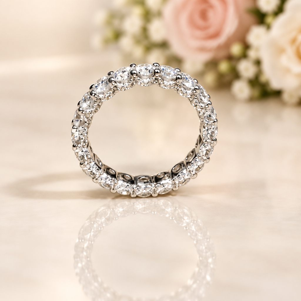 2.5 Ctw Round Diamond Option Wedding Band-Black Diamonds New York