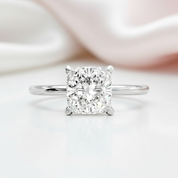 2.5ct Princess Cut Diamond Engagement Ring-Black Diamonds New York