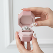 2.96 Ct Princess Cut White Diamond Ring Set-Black Diamonds New York