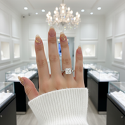 2.0 Carat Princess Cut Women's Engagement Ring-Black Diamonds New York