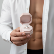 2.0 Ct Pear Cut Diamond Solitaire Engagement Ring-Black Diamonds New York