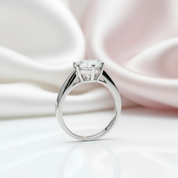 2.0 Ct Round Cut Diamond Engagement Ring-Black Diamonds New York