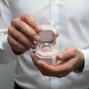 2.0 Ct Round Cut Diamond Engagement Ring-Black Diamonds New York