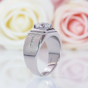 2.0 Ct Round Cut Diamond Wedding Band-Black Diamonds New York