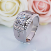 2.0 Ct Round Cut Diamond Wedding Band-Black Diamonds New York