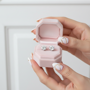 2.0 Ct Round Diamond 6 Prong Stud Earrings-Black Diamonds New York