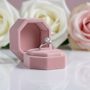 2.0Ct 8mm 6 Prong Diamond Stacking Solitaire Ring Set-Black Diamonds New York