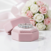 2.5 Ctw Round Diamond Option Wedding Band-Black Diamonds New York