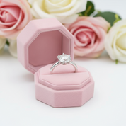 2.5ct Diamond 9mm 6 Claws Ring-Black Diamonds New York