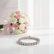 29.0 Ctw Round Cut Diamond Tennis Bracelet-Black Diamonds New York