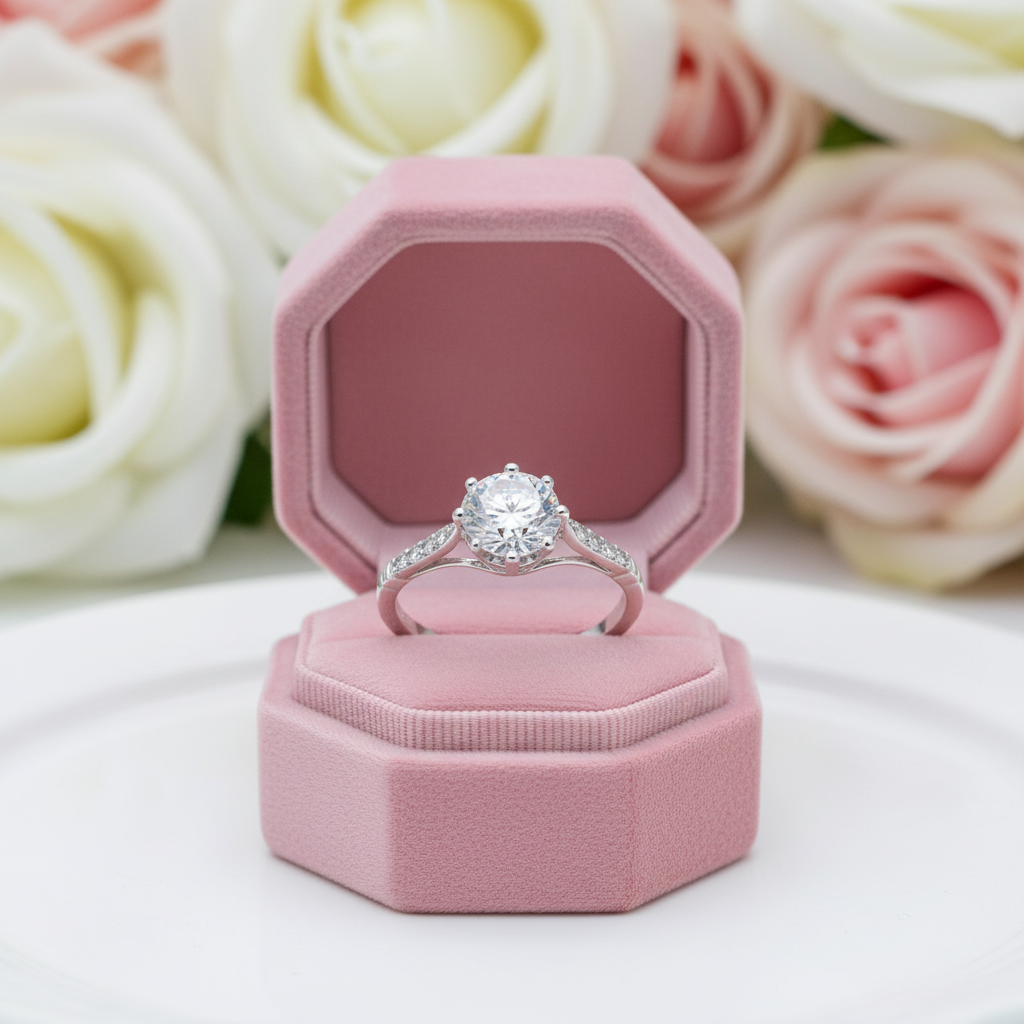 2.0ct Round-Cut Diamond Anniversary Ring-Black Diamonds New York