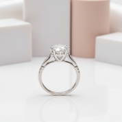 2.0ct Round-Cut Diamond Anniversary Ring-Black Diamonds New York