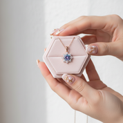 2.0 Ct Round Alexandrite Pendant Necklace-Black Diamonds New York