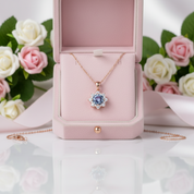 2.0 Ct Round Alexandrite Pendant Necklace-Black Diamonds New York