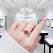 2.0 Ct Diamond Engagement Ring-Black Diamonds New York