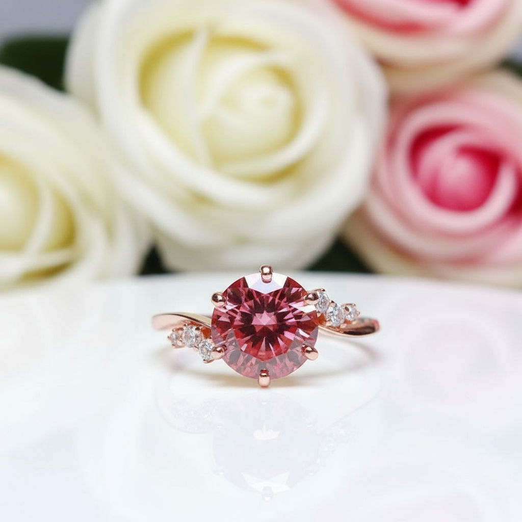 2.0 Ct Diamond Engagement Ring-Black Diamonds New York