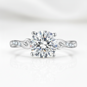 2ct Round Diamond Option Promise Ring-Black Diamonds New York