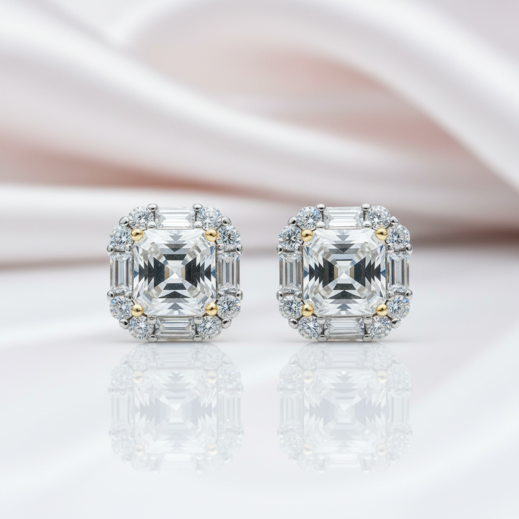 2.0 Ct Diamond Option Stud Earrings-Black Diamonds New York