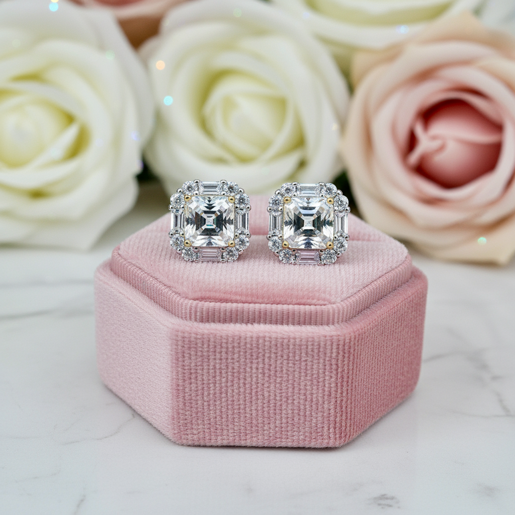 2.0 Ct Diamond Stud Earrings-Black Diamonds New York