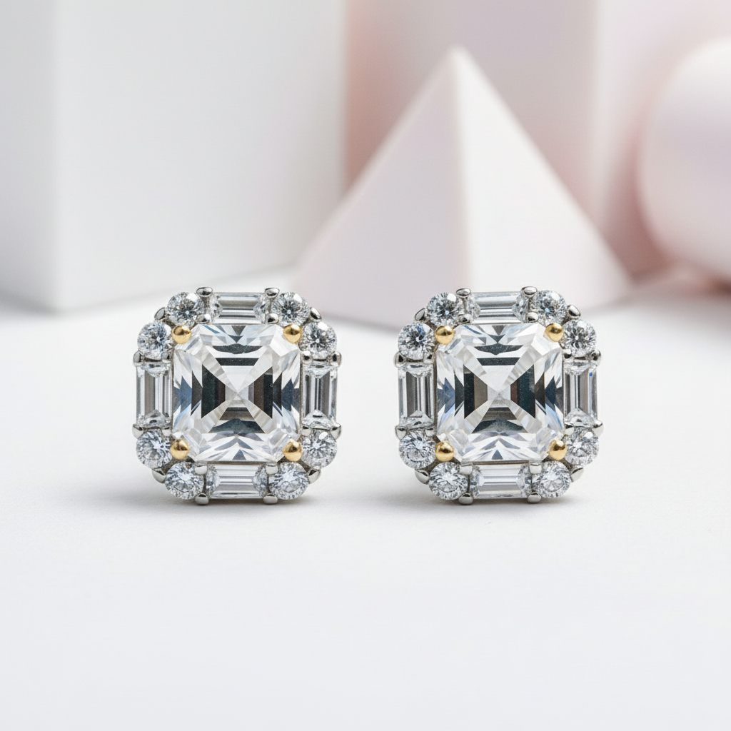 2.0 Ct Diamond Stud Earrings-Black Diamonds New York