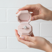 2ct Round Cut Diamond Option Halo White Gold Engagement Ring-Black Diamonds New York