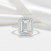 2ct Emerald Cut Excellent Diamond Engagement Ring-Black Diamonds New York