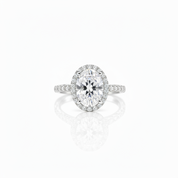 2ct Oval Diamond Option Wedding Ring-Black Diamonds New York