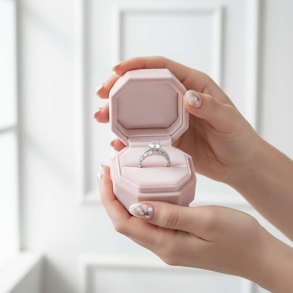 2ct Round Cut Diamond Bridal Ring Set-Black Diamonds New York