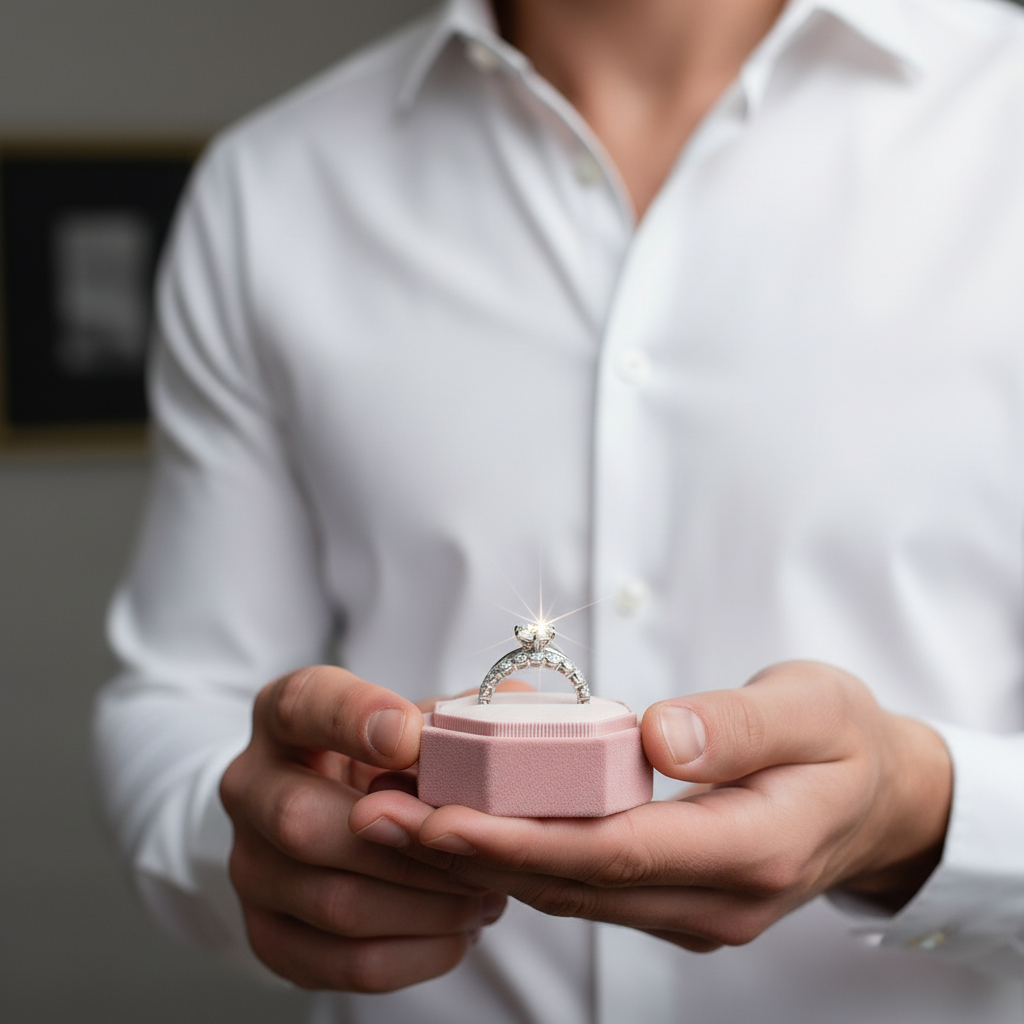 2ct Round Cut Diamond Bridal Ring Set-Black Diamonds New York