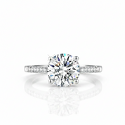 2ct Round Cut Diamond Option Ring-Black Diamonds New York