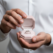 2ct Special Design Six Prong Diamond Engagement Ring-Black Diamonds New York