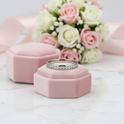 2mm Titanium Eternity Diamond Wedding Band-Black Diamonds New York