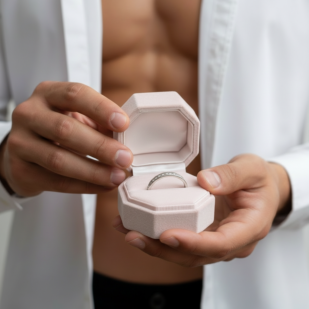 2mm Titanium Eternity Diamond Wedding Band-Black Diamonds New York