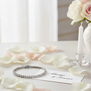 2mm Diamond Hip Hop Tennis Bracelet-Black Diamonds New York