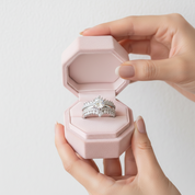 Elegant Detachable Ring Set with Diamond-Black Diamonds New York