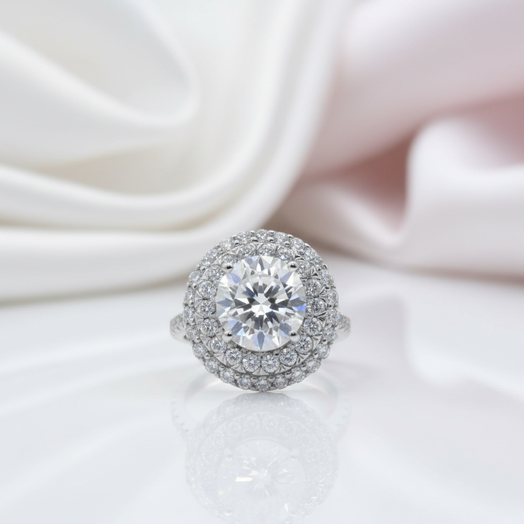 3-5CT Round Cut Diamond Option-Black Diamonds New York