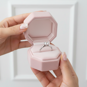 3.0 Ct Round Diamond Solitaire Engagement Ring-Black Diamonds New York