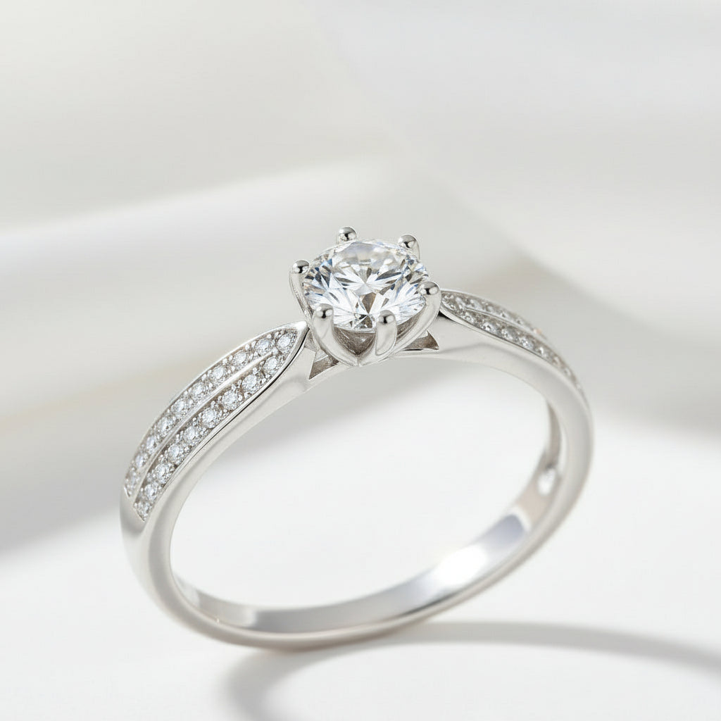 3.0ct Diamond Promise Ring-Black Diamonds New York