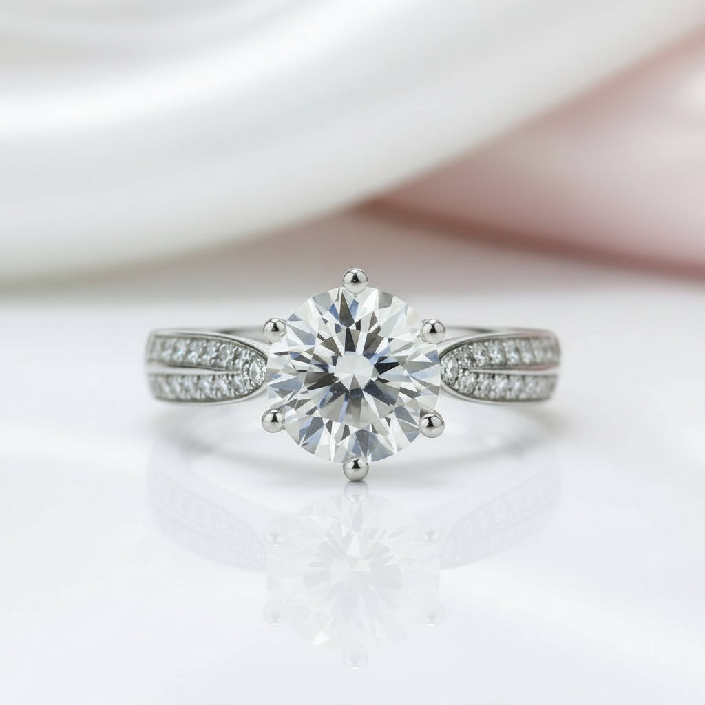 3.0ct Diamond Option Promise Ring-Black Diamonds New York