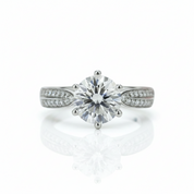 3.0ct Diamond Option Promise Ring-Black Diamonds New York