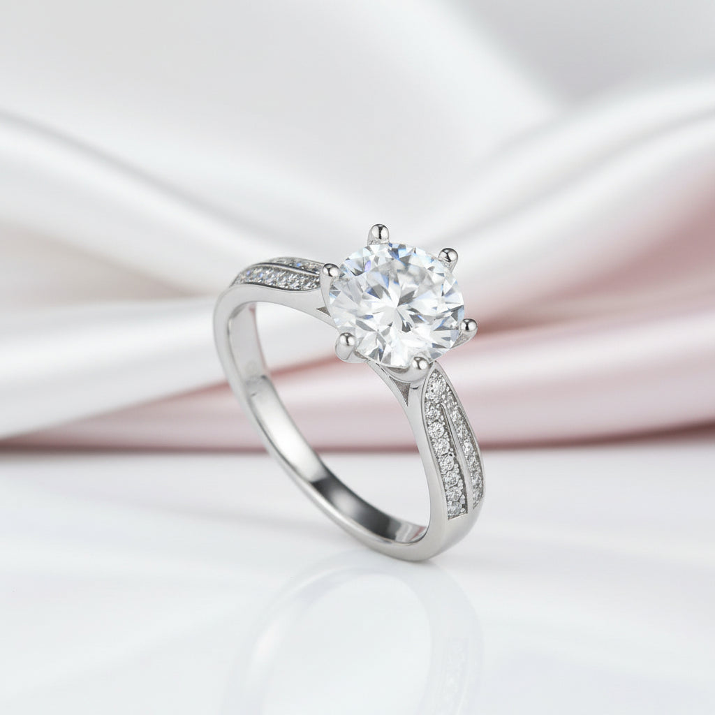 3.0ct Diamond Promise Ring-Black Diamonds New York