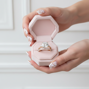 3.5 Carat Cushion Cut Women's Wedding Ring Set-Black Diamonds New York