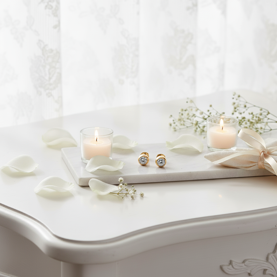 3.5mm Diamond Ball Shaped Stud Earrings-Black Diamonds New York