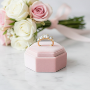 3.6 Ctw Round Cut Diamond Five Stone Engagement Ring-Black Diamonds New York