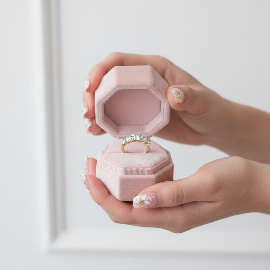 3.6 Ctw Round Cut Diamond Five Stone Engagement Ring-Black Diamonds New York