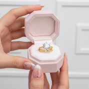 3.0 Carat Bamboo Design Brilliant Cut Wedding Set-Black Diamonds New York