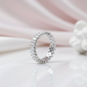 3.0 Ctw Marquise Cut Diamond Option Wedding Band-Black Diamonds New York