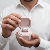 3.0 Ctw Princess Cut Diamond Engagement Ring Set-Black Diamonds New York